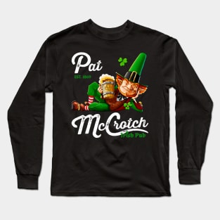 Pat Mccrotch Est 1869 Irish Pubst Patricks Day Long Sleeve T-Shirt